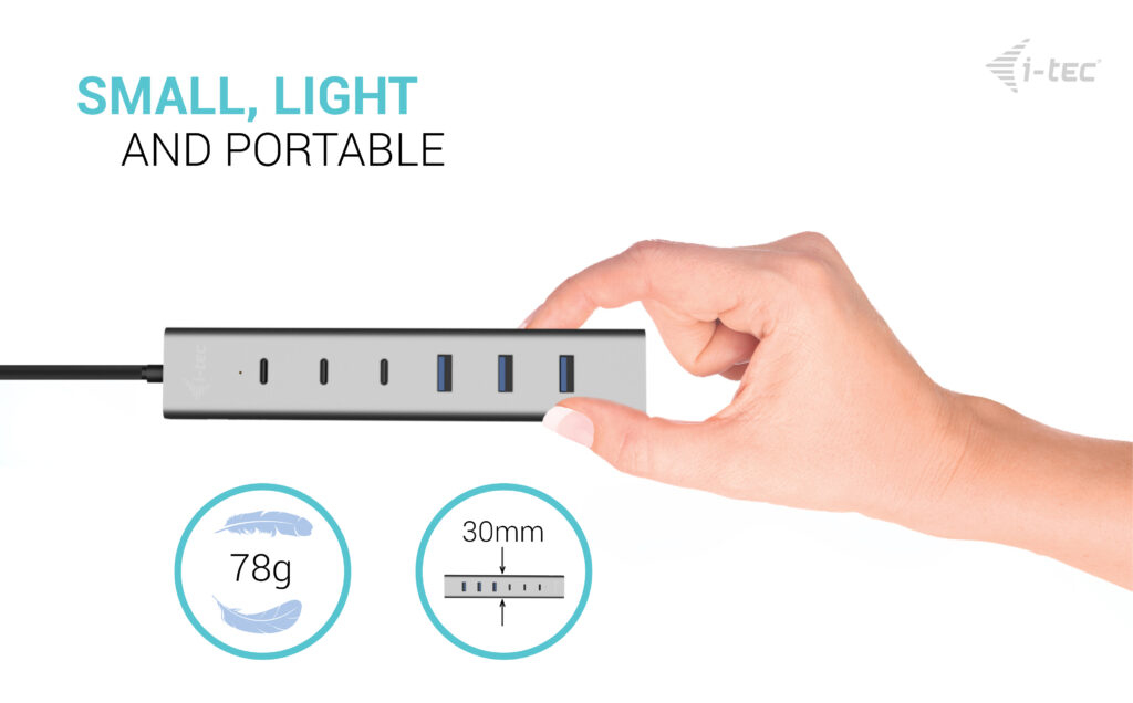 I-TEC USB-C/A CHARGE HUB 7 PORT thumbnail
