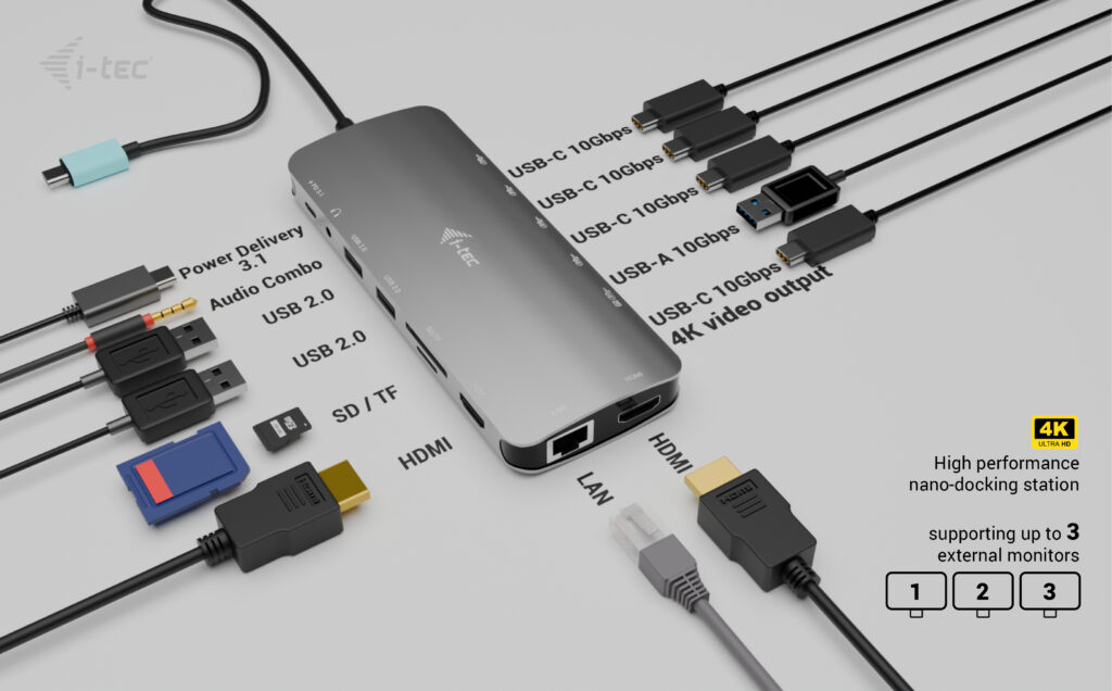 I-TEC USB-C NANO 3X LCD DOCK thumbnail