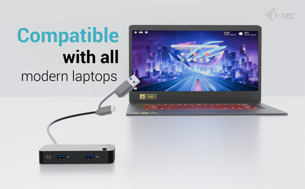 I-TEC UNIVERSAL KVM HUB thumbnail