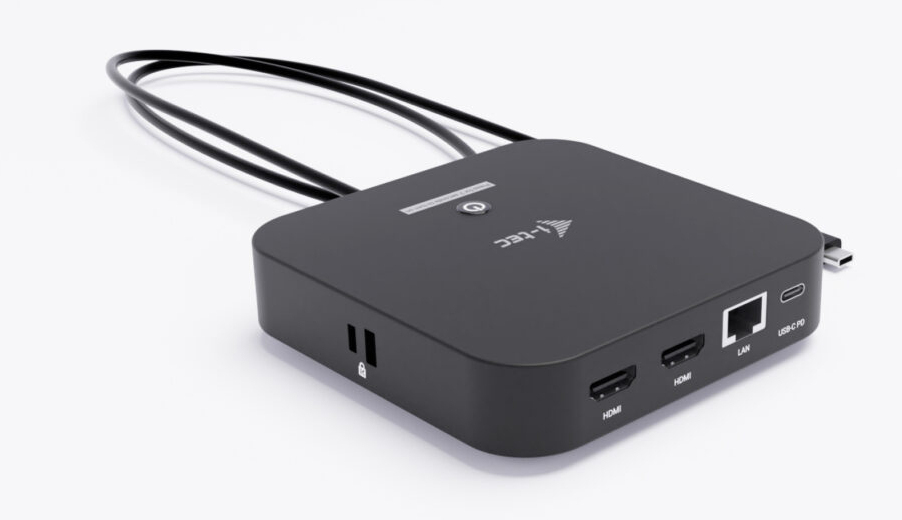 I-TEC USB-C 2X HDMI DOCK 100W thumbnail