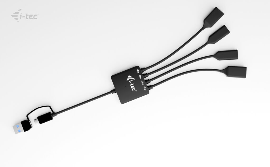 I-TEC USB-C/A CABLE HUB 4 PORTS thumbnail