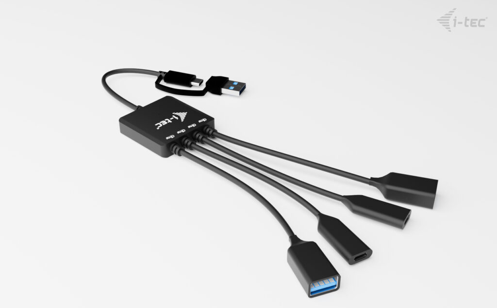 I-TEC USB-C/A CABLE HUB 4 PORTS thumbnail