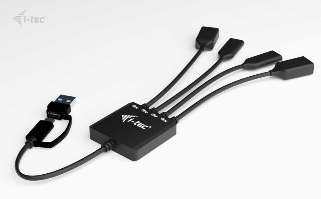 I-TEC USB-C/A CABLE HUB 4 PORTS thumbnail