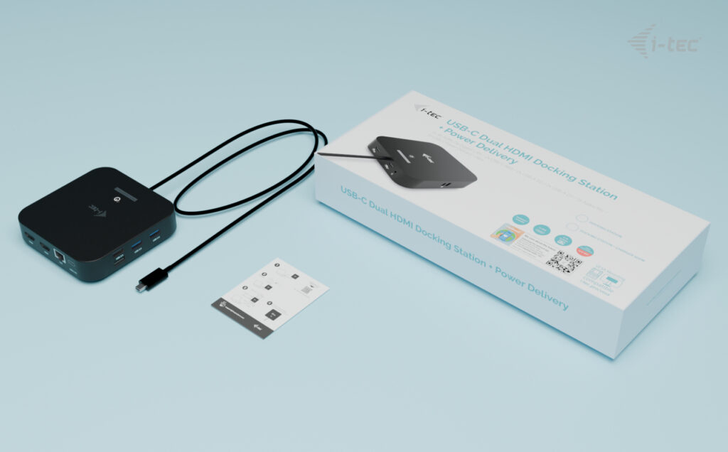 I-TEC USB-C 2X HDMI DOCK PD thumbnail
