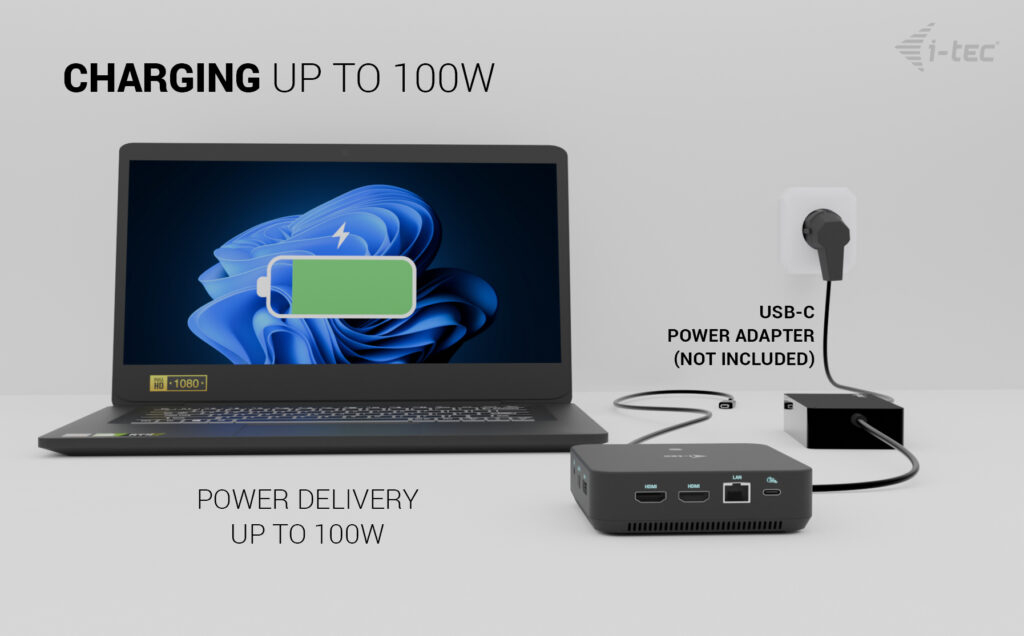 I-TEC USB-C 1XDP 2X HDMI DOCK thumbnail