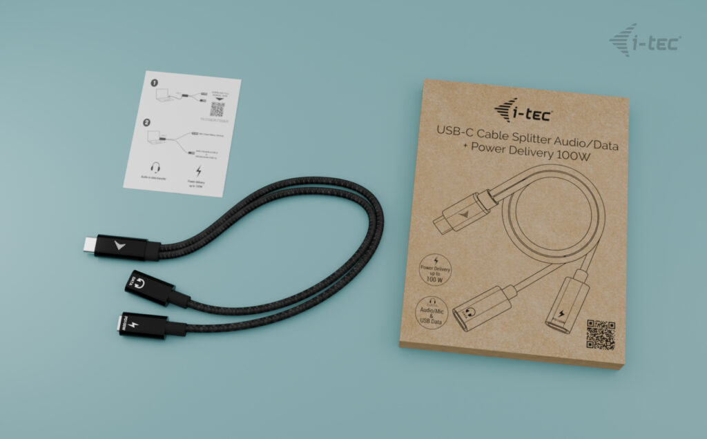 I-TEC USB-C SPLITTER AUDIO/DATA thumbnail