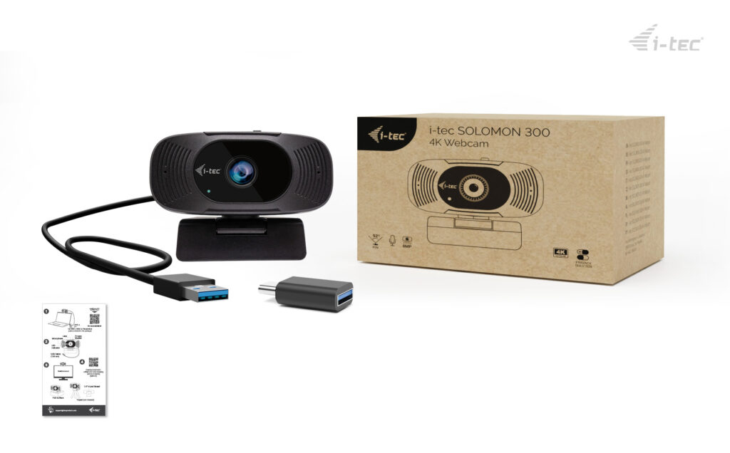 I-TEC SOLOMON 300 4K WEBCAM thumbnail