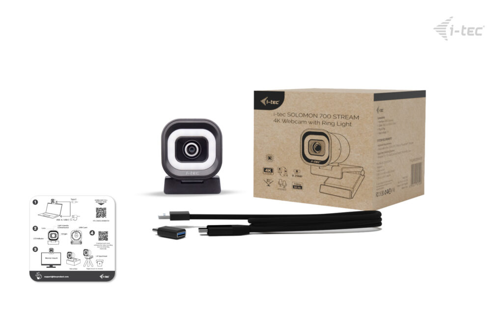 I-TEC SOLOMON 700 4K WEBCAM thumbnail