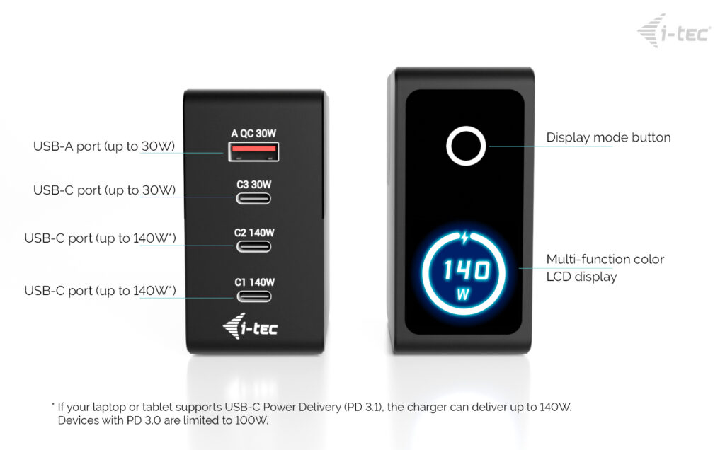 I-TEC 140W INTELLIGENT CHARGER thumbnail