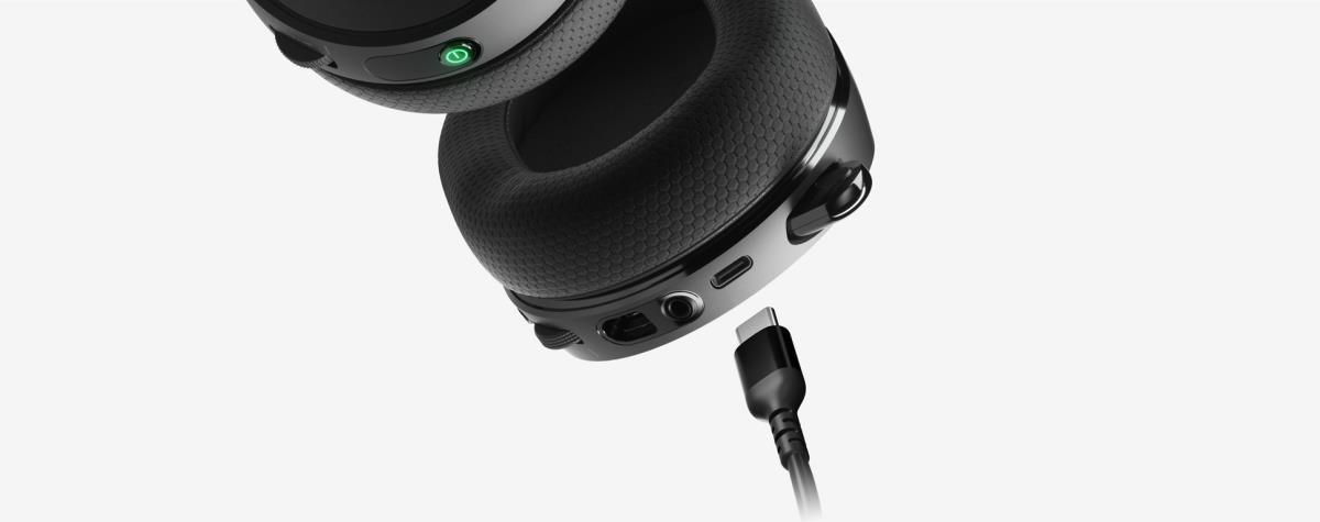 EU Product - Steelseries Arctis 7+ Headset Wired & Wireless Head-band Gaming USB Type-C Black thumbnail