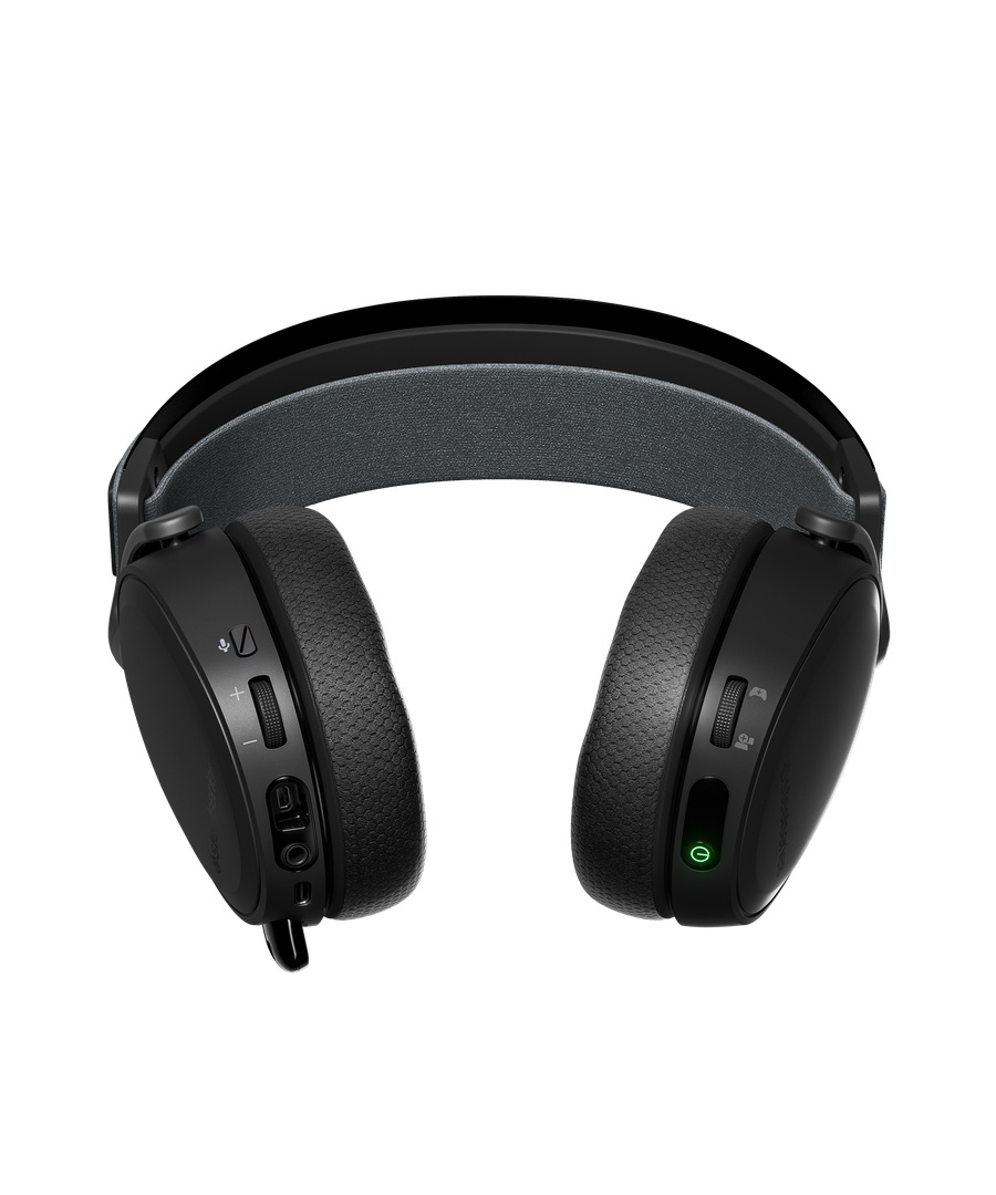 EU Product - Steelseries Arctis 7+ Headset Wired & Wireless Head-band Gaming USB Type-C Black thumbnail