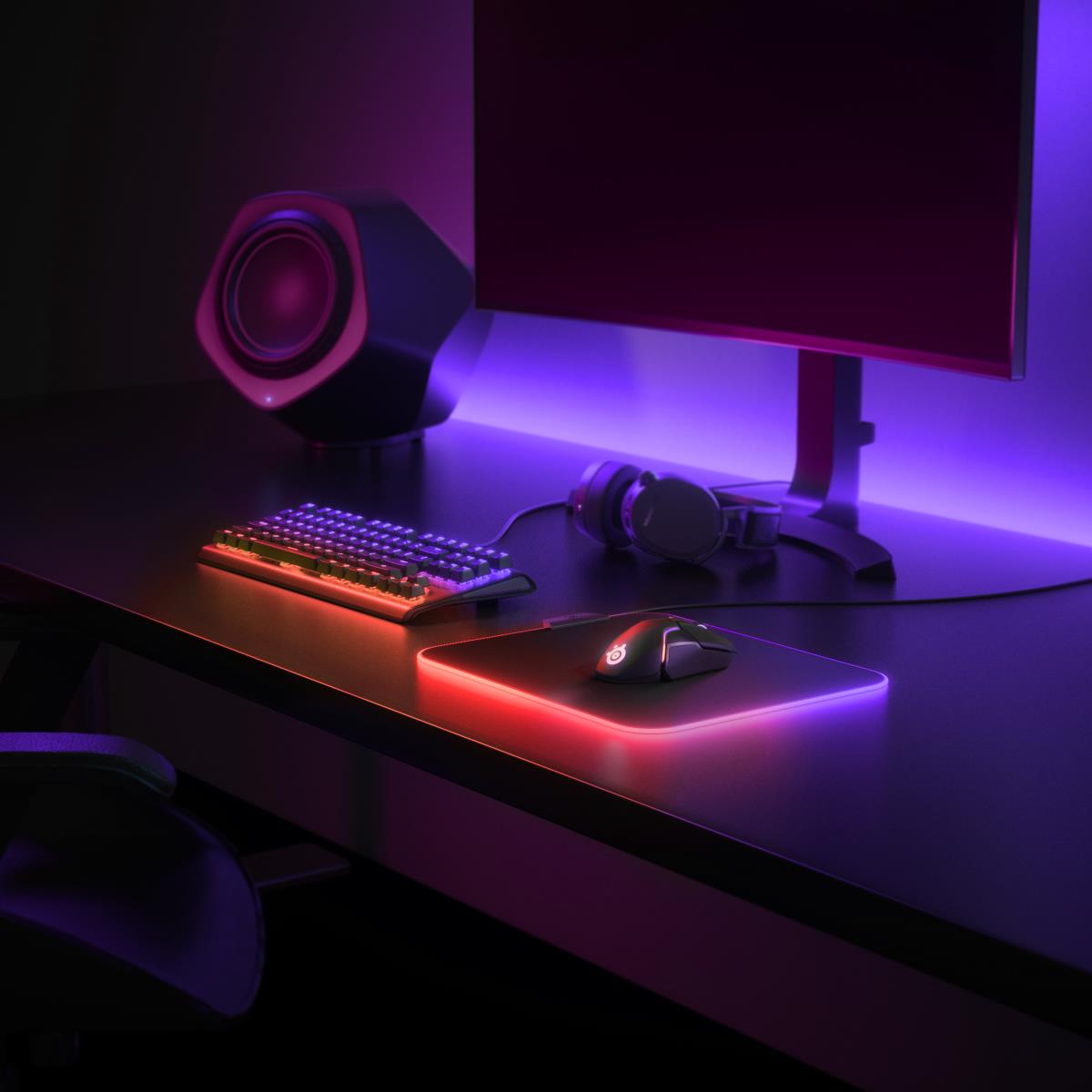 SteelSeries QcK Prism Gaming Mouse Pad thumbnail