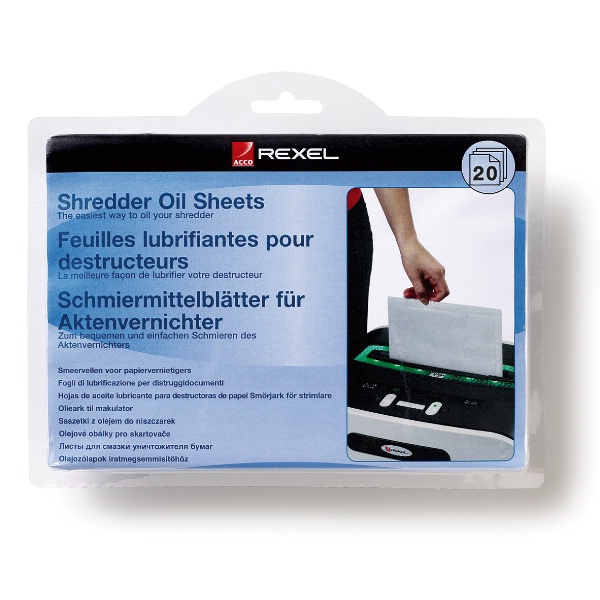 2101949 Shredder Lubricant Sheets 20pk thumbnail