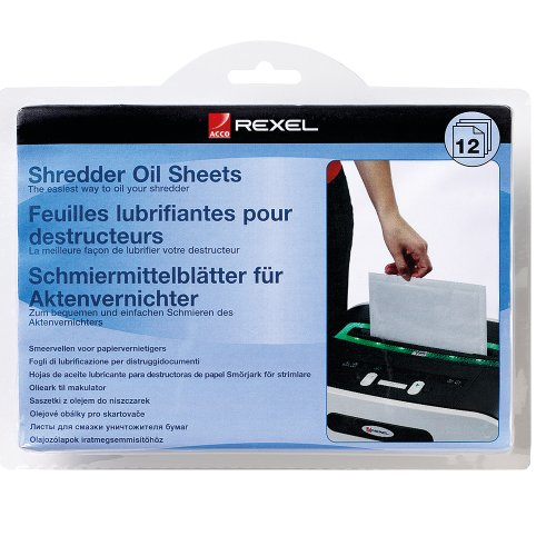 2101949 Shredder Lubricant Sheets 20pk thumbnail