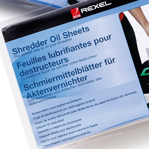 2101949 Shredder Lubricant Sheets 20pk thumbnail