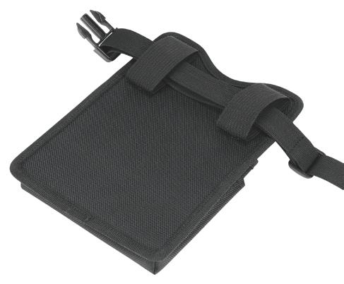 Designed for an easier transport and access to your device this folio has a belt, a front pocket and a stylus holder. thumbnail