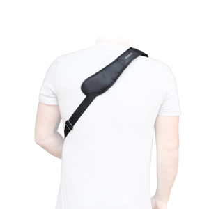 This shoulder strap is ideal for typing when standing up or for carrying your mobile device. It includes 2 attachment points to attach it to the protective case. The shoulder pad is reinforced with foam and the shoulder strap length is adjustable. thumbnail