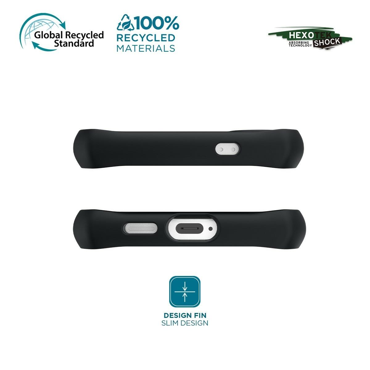 EU Product - SPECTRUM Case solid black mat - Galaxy S24 -Soft bag thumbnail