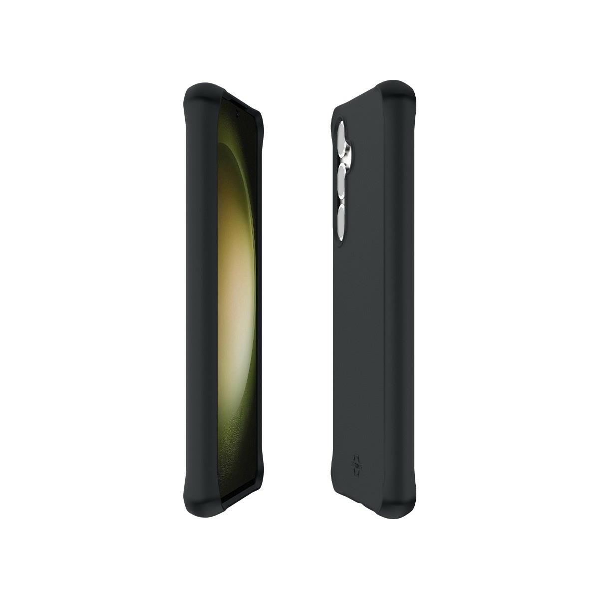 EU Product - SPECTRUM Case solid black mat - Galaxy S24 -Soft bag thumbnail