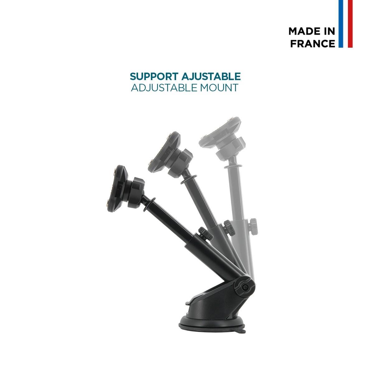 Designed for professionals on the move, this practical and sturdy suction cup mount lets you stay connected effortlessly during your travels. thumbnail