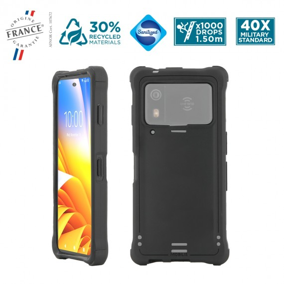 This case includes 3 systems that can cushion shocks, absorb shock waves and withstand impacts. Flexible and light, it perfectly fits your device. thumbnail