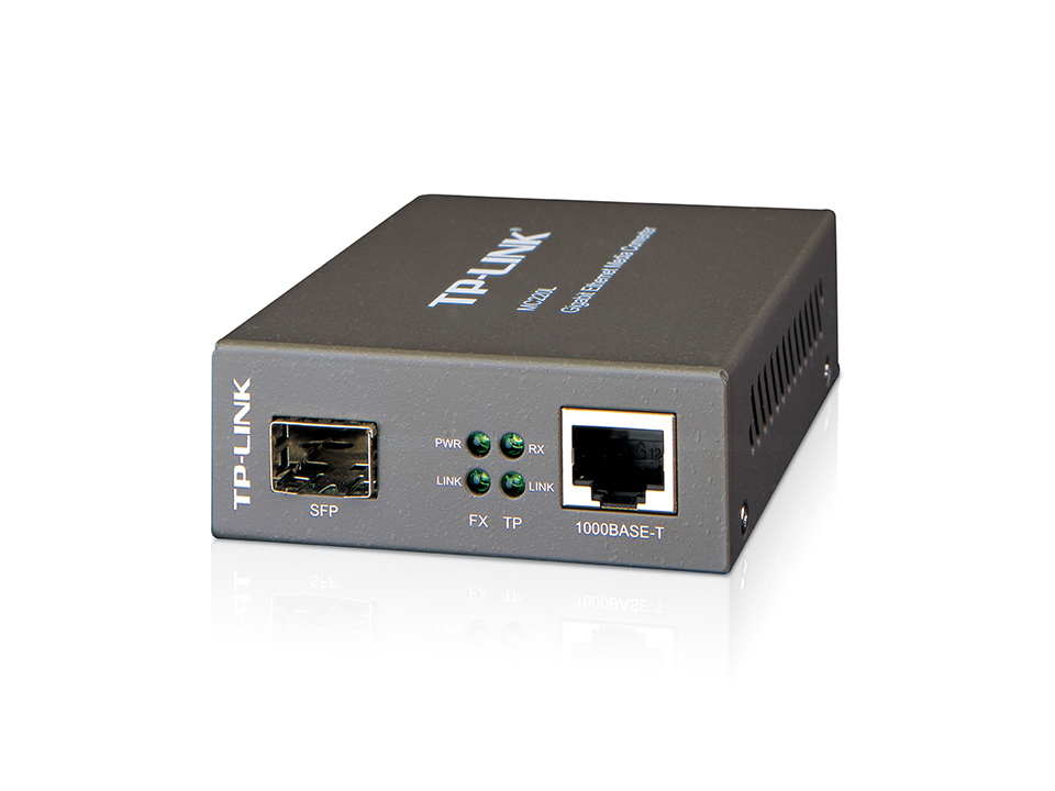 TP-LINK GIGABIT SFP MEDIA CONVERTER thumbnail