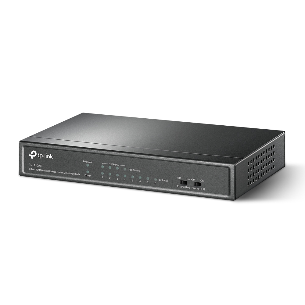 EU Product - Switch TL-SF1008P 8x 10/100MBit Unmanaged PoE thumbnail