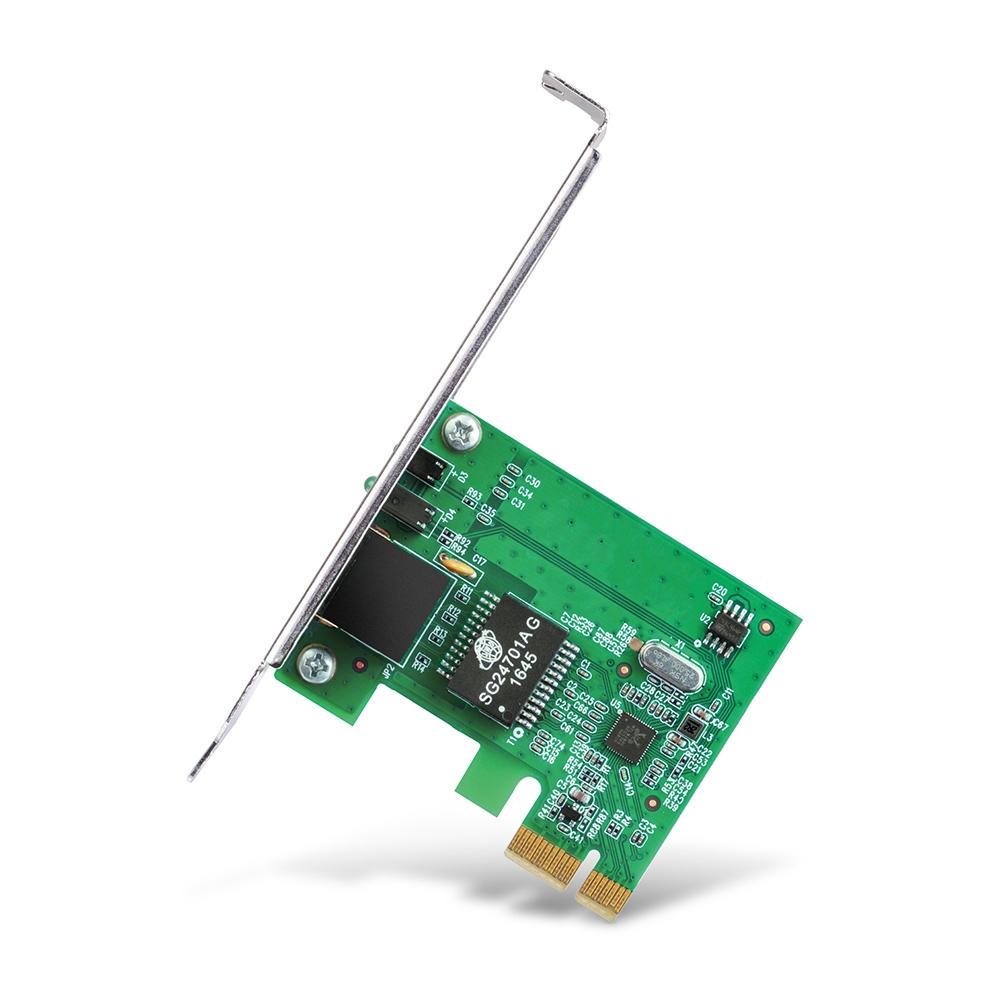 EU Product - PCIe LAN Adapter GBit (10/100/1000MBit) thumbnail