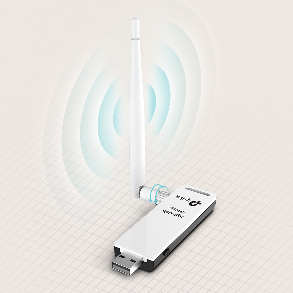 EU Product - WL-USB TL-WN722N (150MBit) thumbnail