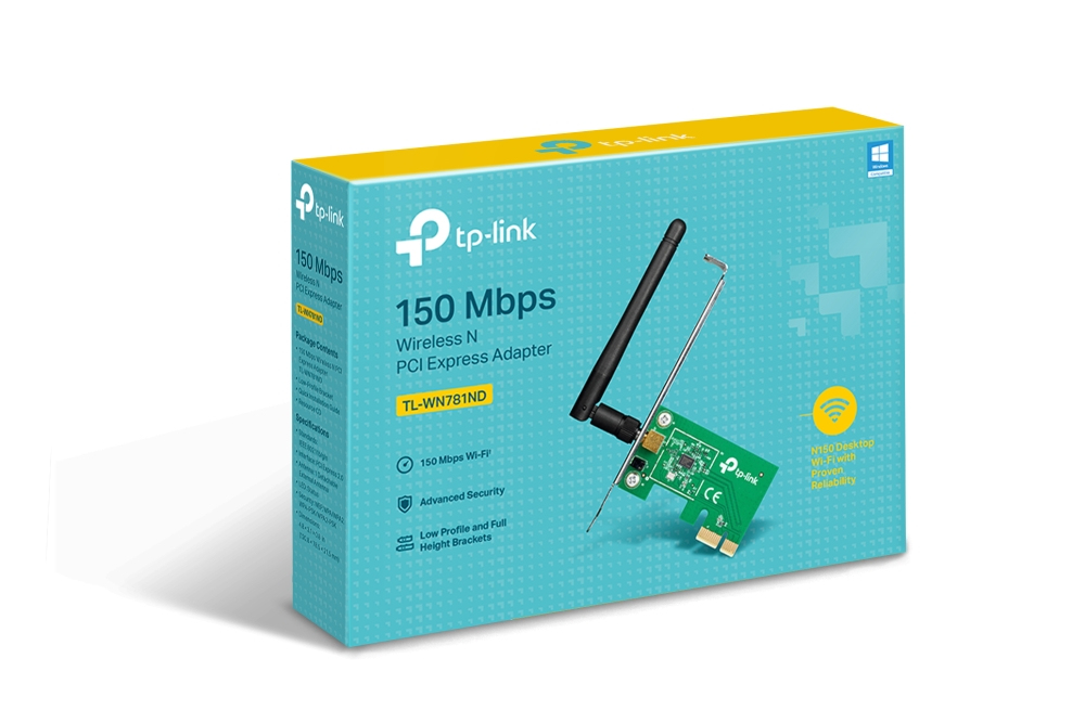 EU Product - WLAN 150MBit PCIe Adapter Lite-N thumbnail