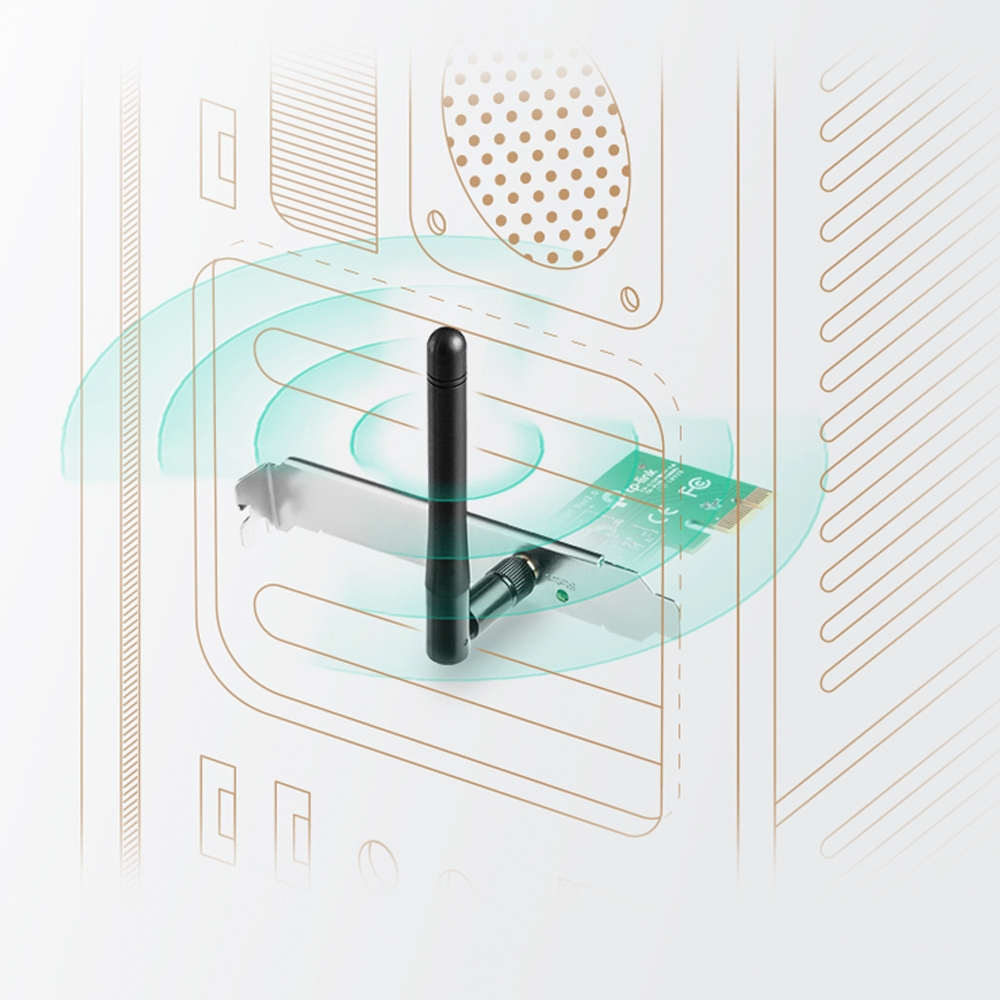 EU Product - WLAN 150MBit PCIe Adapter Lite-N thumbnail