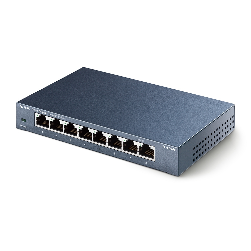 EU Product - Switch TL-SG108 8xGBit Unmanaged Metallgeh�use thumbnail