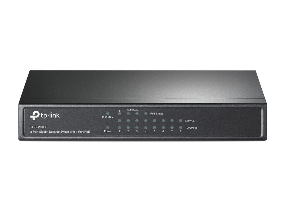 EU Product - Switch TL-SG1008P 8xGBit Unmanaged (4xPoE) thumbnail