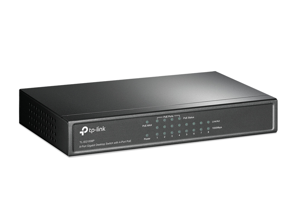 EU Product - Switch TL-SG1008P 8xGBit Unmanaged (4xPoE) thumbnail