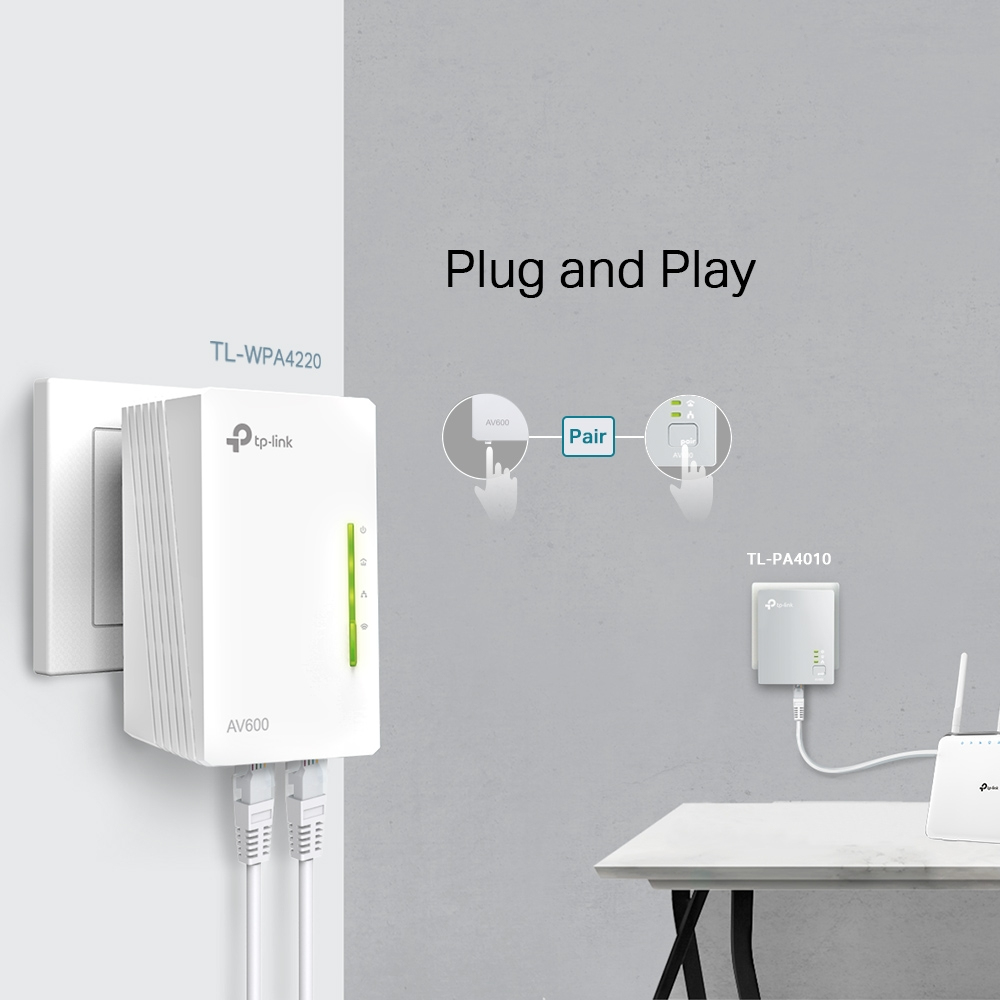 AV600 PL WI-FI BOOSTER 2 LAN 3 UNITS thumbnail