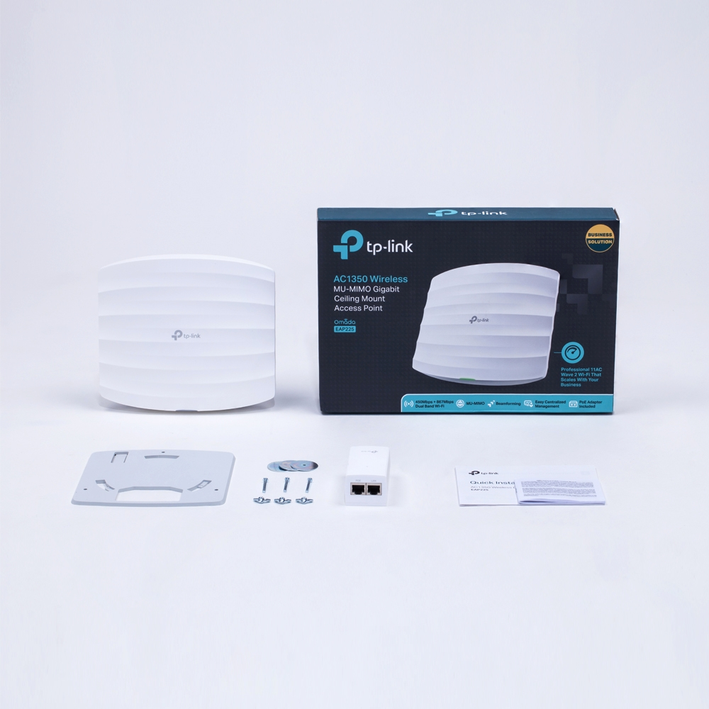 EU Product - WLAN AC1350 Access Point Dualband EAP225 thumbnail