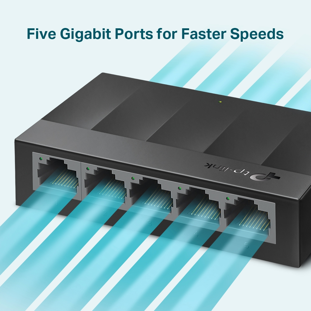 LITEWAVE 5-PORT GIGABIT SWITCH thumbnail