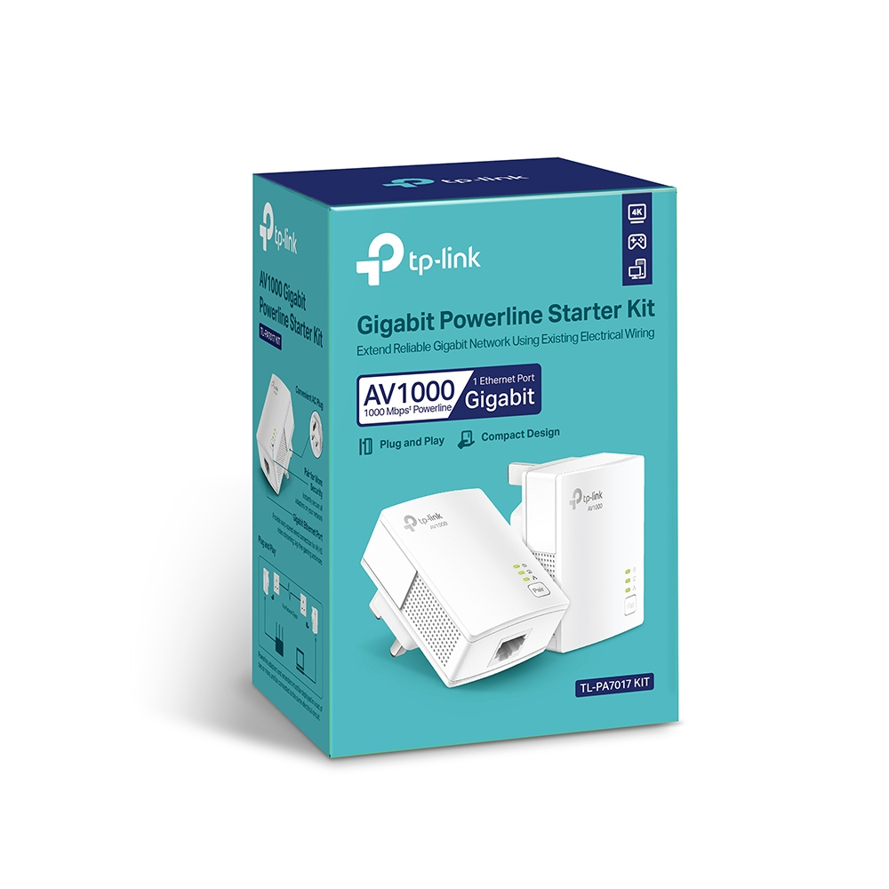 TL-PA7017 KIT AV1000 Powerline Starter Kit thumbnail