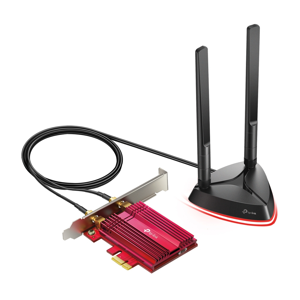 Archer TX3000E AX3000 Wi-Fi 6 Bluetooth 5.3 PCI Express Adapter thumbnail