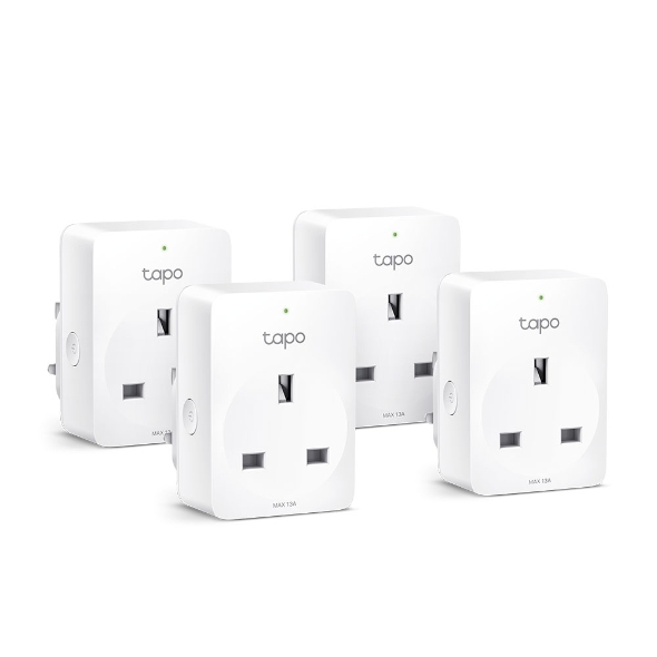 Tapo P100(4-pack) Mini Smart Wi-Fi Socket, 4 pack thumbnail