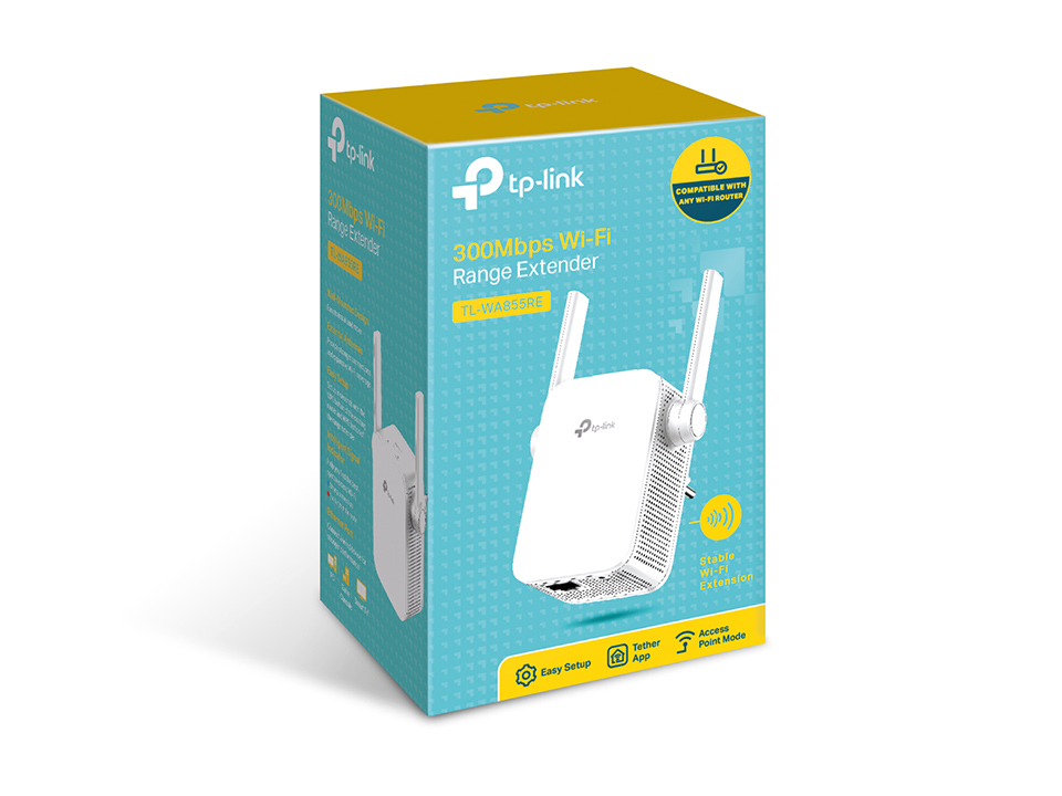 TL-WA855RE 300Mbps Mini Wireless N Range Extender thumbnail