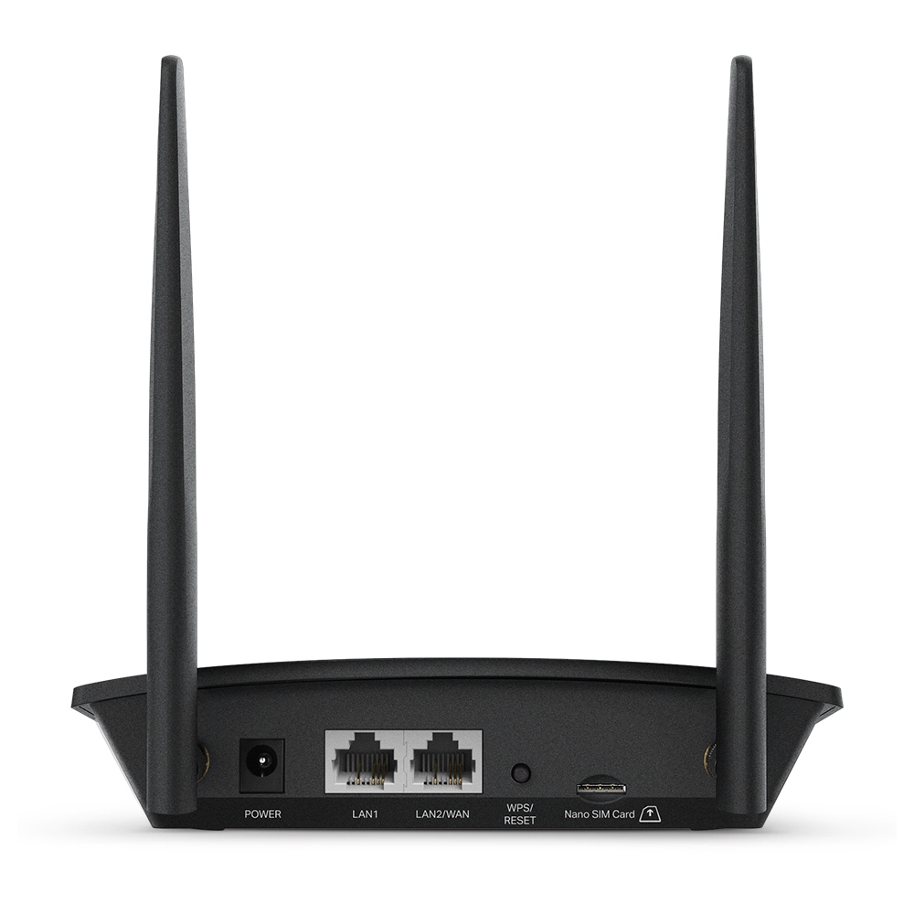 EU Product - WLAN 300 Mbit Router 4G/LTE Dualband Plug and Play, Micro-SIM Slot thumbnail