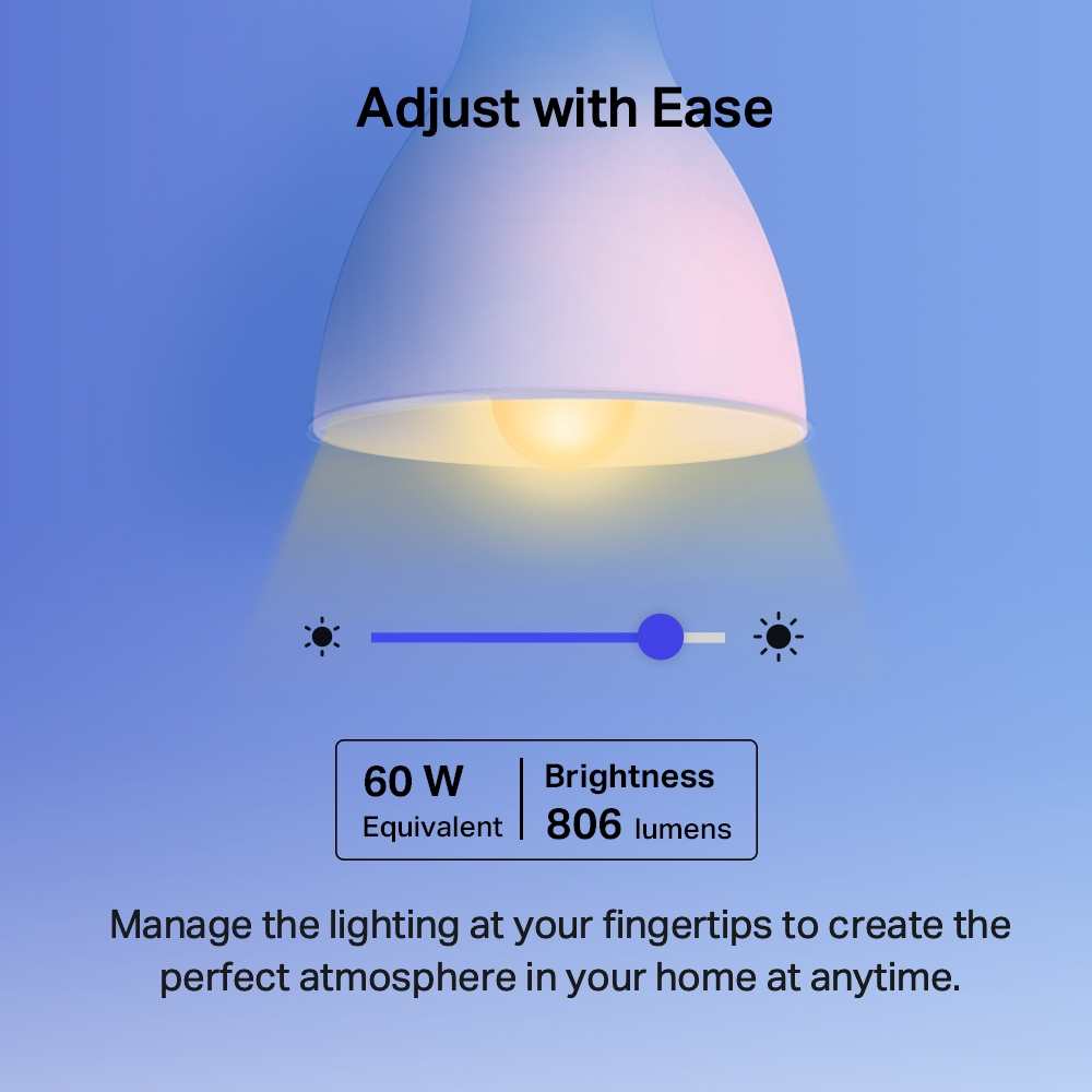 Tapo L530E Smart Wi-Fi Light Bulb, Multicolor, E27 thumbnail