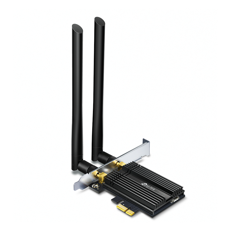 EU Product - WLAN 3000MBit AX3000 Wi-Fi 6 Bluetooth 5.0 PCIe Adapter LP inkl. Low-Profile Slotblech thumbnail