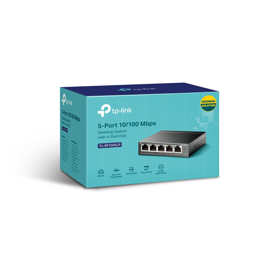 TL-SF1005LP 5-Port 10/100 Mbps Desktop Switch thumbnail