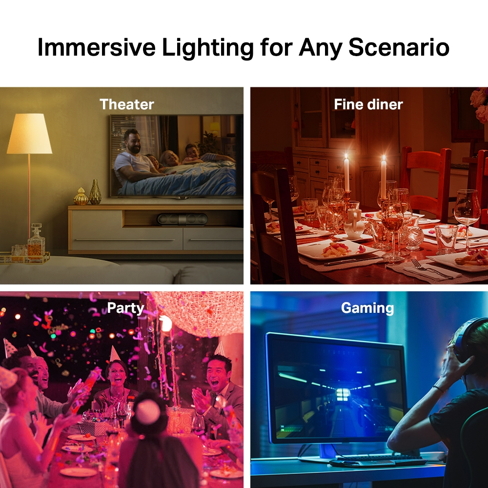 WI-FI LIGHT BULB MULTICOLOR E27 2PK thumbnail