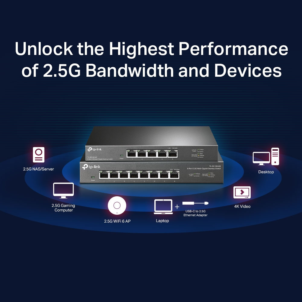 5-PORT 2.5G MULTI-GIGABIT SWITCH thumbnail