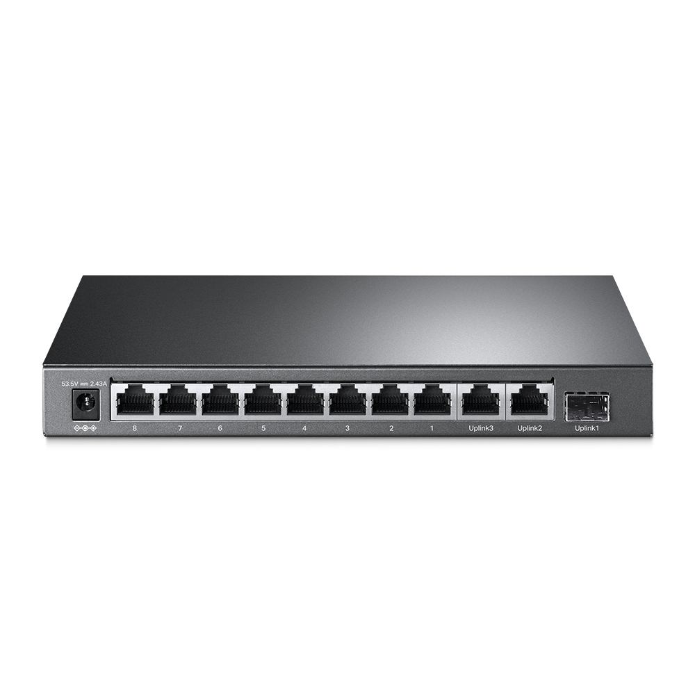 10-PORT GIGABIT SWITCH 8-PORT POE+ thumbnail