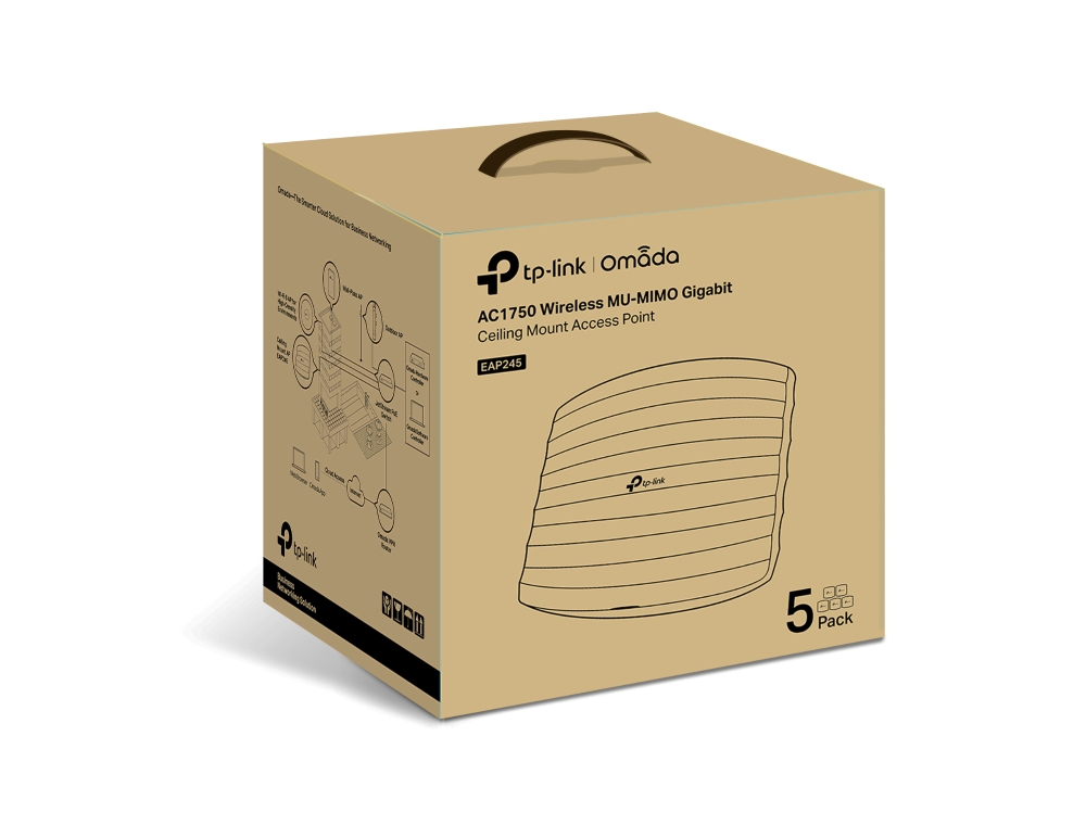 EU Product - WLAN AC1750 Access Point Dualband EAP245(5-Pack) thumbnail