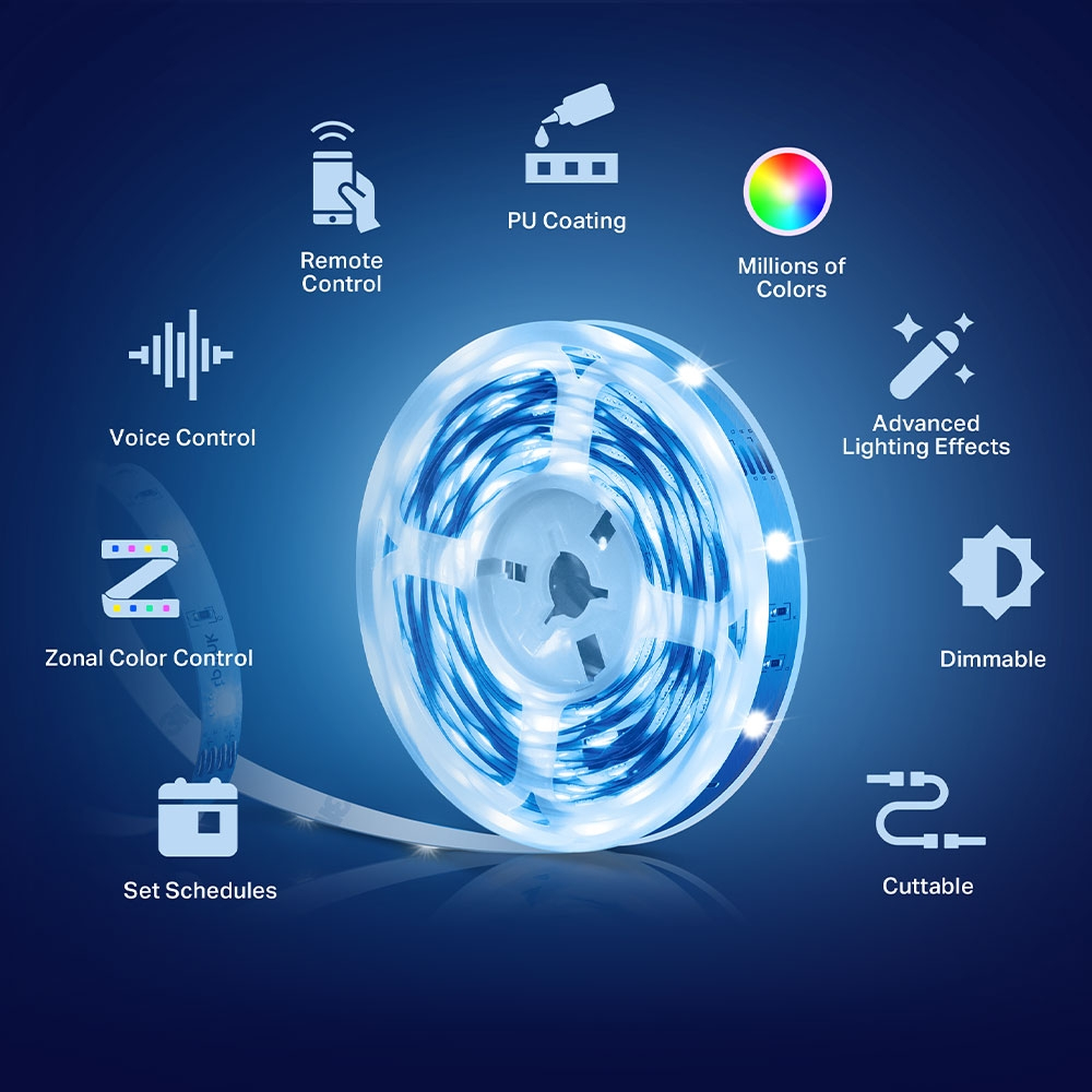 SMART WIFI LIGHT STRIP MULTICOLOR thumbnail